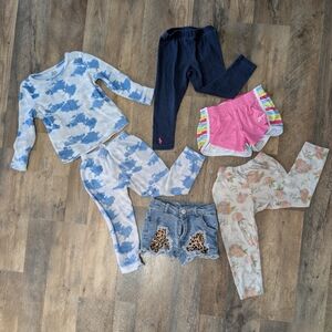 2T Pants set & Shorts/Leggings Bundle